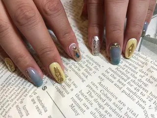 ネイル パラあり！フィルイン 美フォルムのネイルデザイン
