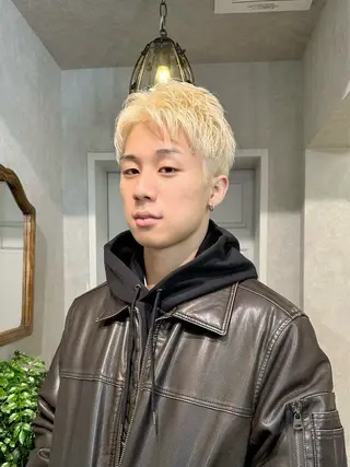 カラー メンズ お洒落カジュアル🍃 まなとのヘアスタイル
