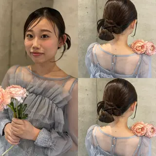 ロング ヘアアレンジ 美髪× ヘアセット✨Araiのヘアスタイル