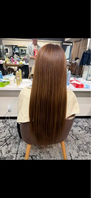 ロング とっぴ クオーレのヘアスタイル