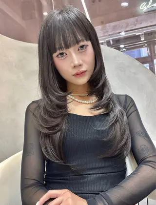 ロング ヘアアレンジ 艶髪特化/矯正/ 髪質改善/吉田光佑のヘアスタイル