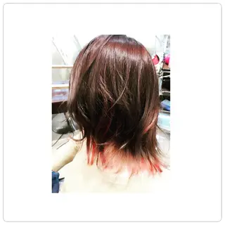 ミディアム カラー 【メンズカット】 澤下瑛一のヘアスタイル