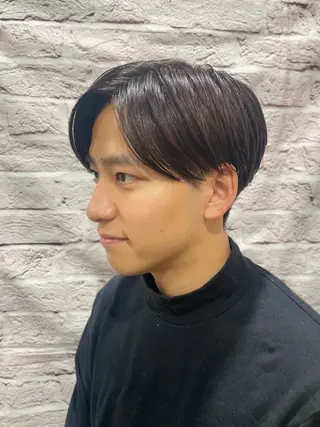 ミディアム メンズ 新崎 彩翔のヘアスタイル