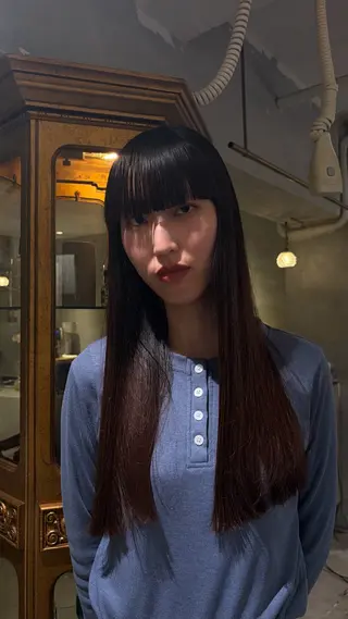 ロング 河村 雛花のヘアスタイル