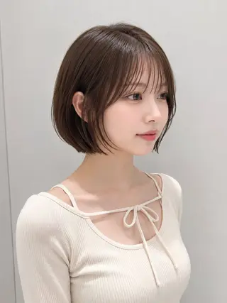 ショート 𝐧𝐚𝐨♡ ハイトーン/ピンクのヘアスタイル