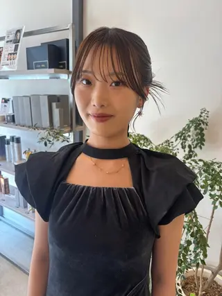 ロング カラー ヘアアレンジ 透明感カラー/ レイヤーkotonoのヘアスタイル