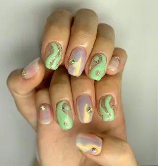 ネイル Nail salon Euphoriaのネイルデザイン