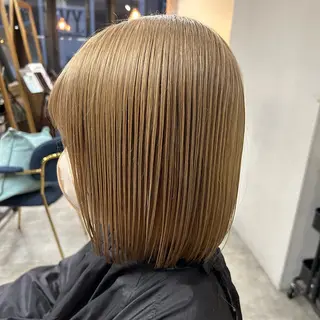 ショート カラー 心斎橋韓国ボブ 好原良真のヘアスタイル
