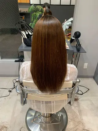 ロング 西川 和のヘアスタイル