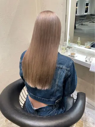 ロング 盛れるカットカラー DEAN豊橋店のヘアスタイル