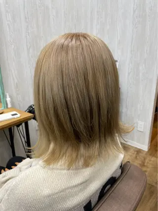 カラー TELAHAIR‪‪ 一舞のヘアスタイル