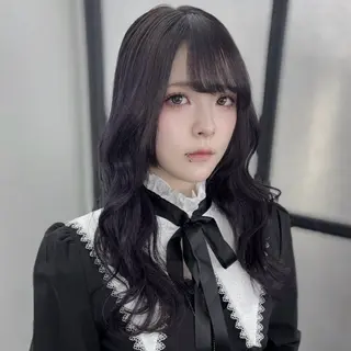 ロング カラー Ren. 🦋デザインカラーのヘアスタイル