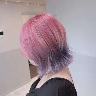 カラー ヘアアレンジ メンズ ブリーチの髪様 MASATOのヘアスタイル