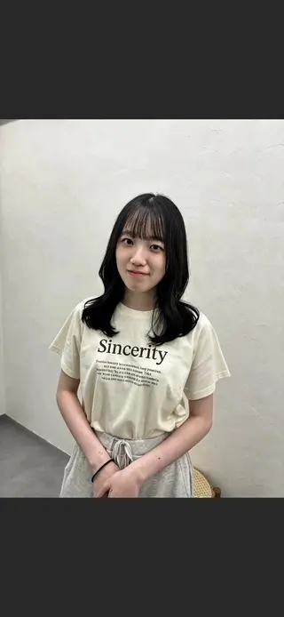 セミロング カラー RINNO🌷透明感 カラー/髪質改善のヘアスタイル