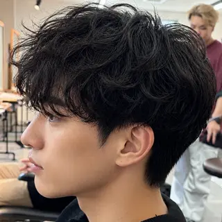 パーマ メンズ 男の理想を叶える🔥 メンズパーマ特化｜関のヘアスタイル