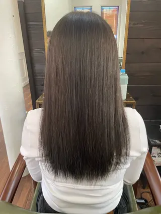 ロング 下林 雅明のヘアスタイル