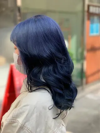 セミロング カラー Blanco Color&Careのヘアスタイル