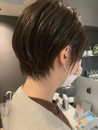 ショート ボブ/ショート/レイ ヤーセトcovo代表のヘアスタイル