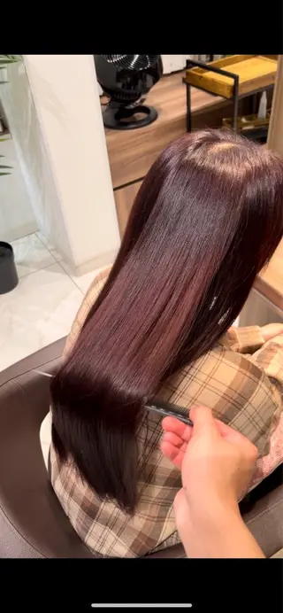 ロング 🦋盛れるレイヤー/ ベージュ/Ryugaのヘアスタイル