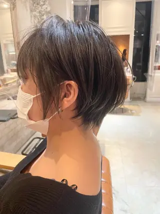 ショート カラー ☘️当日OK☘️ 鍋島直大のヘアスタイル