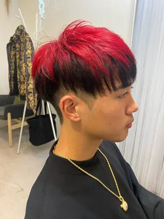 カラー メンズ 似合う髪型見つけます AYAKAのヘアスタイル