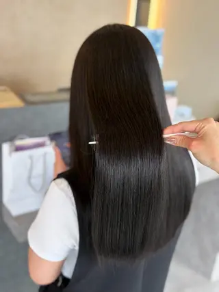ロング 髪質改善/ エクステ レイヤー ななみのヘアスタイル