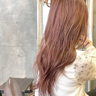 セミロング カラー ヘアアレンジ 【ダメージレス施術】 【透明感】北村 拓也のヘアスタイル