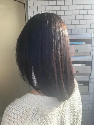 ミディアム カラー 産休の為お休みです! 小島凜のヘアスタイル