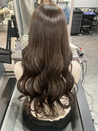 ロング 空きあり💛 miho 大国町のヘアスタイル