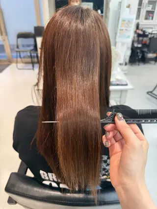 ロング 榎本 雪来のヘアスタイル