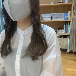 ロング カラー little 小濱彰太のヘアスタイル