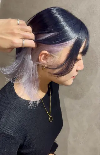 ショート 十条/カラー 「yuya」のヘアスタイル