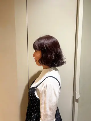 カラー 飯森 裕菜のヘアスタイル