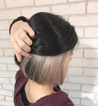 ショート カラー パーマ ヘアアレンジ メンズ キッズ ネイル マツエク・マツパ 新宿/髪質改善/ 美髪矯正✨浅江通友のヘアスタイル