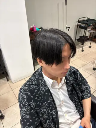 メンズ 塩田 稜真のヘアスタイル