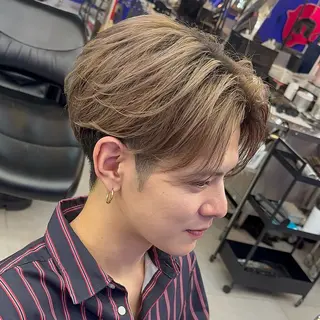 カラー メンズ メンズパーマの達人 KAITOのヘアスタイル