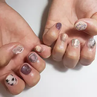 ネイル 平尾駅前/持込み専門 /owlnailのネイルデザイン
