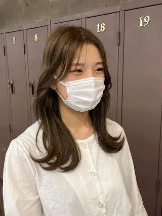 セミロング 中江 友哉のヘアスタイル