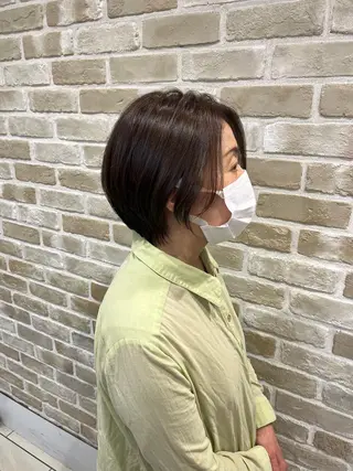 ショート sayaka 透明感カラーのヘアスタイル