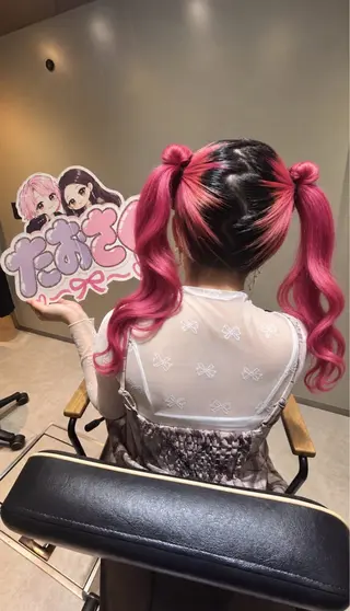 ヘアアレンジ 🎀カラーモデル 募集中/あいり🎀のヘアスタイル
