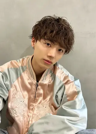 パーマ メンズ メンズ清潔感のプロ 💈メンズパーマ藤田のヘアスタイル