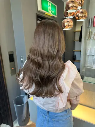 カラー 🎀透明感 カラーHiROEのヘアスタイル
