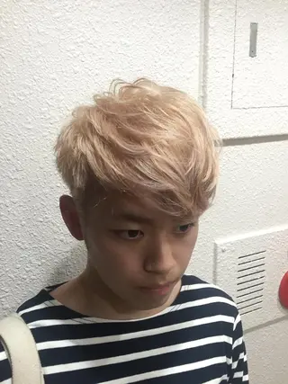 ショート カラー パーマ ヘアアレンジ メンズ キッズ ネイル マツエク・マツパ 新宿/髪質改善/ 美髪矯正✨浅江通友のヘアスタイル