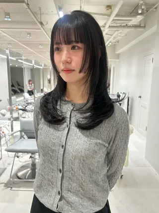 ロング カラー 海外レイヤー /NAGISAのヘアスタイル