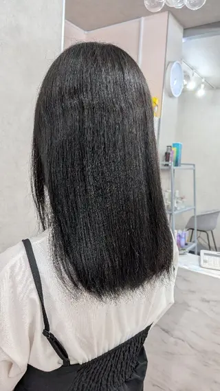 ミディアム カラー 原田 来実🥜🍪のヘアスタイル
