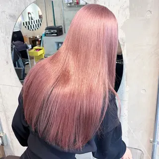 ロング カラー ヘアアレンジ TAKUMA⛓️ヘア × ファッション⛓️のヘアスタイル