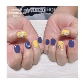 ショート ネイル 🐾enen style 🐾のネイルデザイン