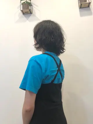 ミディアム パーマ a/n アンのマツエク・マツパデザイン