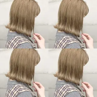 ショート 透明感カラー✂︎ /縮毛矯正/YUKAのヘアスタイル