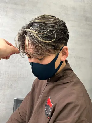 カラー メンズ 静岡 / 毛流れ特化 /下居真大のヘアスタイル